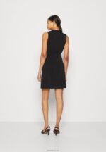 Anna Field kvinner jersey kjole svart P266L167 - Bilde 3