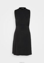 Anna Field kvinner jersey kjole svart P266L167 - Bilde 5