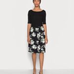 Anna Field kvinner jersey kjole svart P266L169