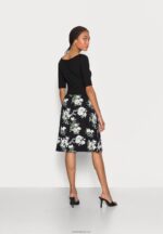 Anna Field kvinner jersey kjole svart P266L169 - Bilde 3