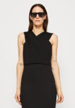 Anna Field kvinner jersey kjole svart P266L174 - Bilde 4