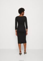 Anna Field kvinner jersey kjole svart P266L178 - Bilde 3