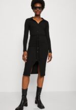 Anna Field kvinner jersey kjole svart P266L183 - Bilde 4