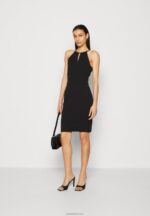 Anna Field kvinner jersey kjole svart P266L188 - Bilde 2