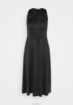 Anna Field kvinner jersey kjole svart P266L59 - Bilde 5