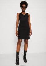 Anna Field kvinner jersey kjole svart P266L63 - Bilde 4