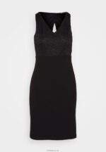 Anna Field kvinner jersey kjole svart P266L63 - Bilde 5