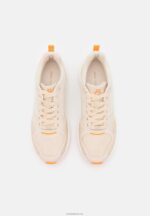 Anna Field kvinner joggesko beige/oransje P266L1184 - Bilde 6