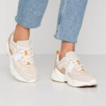 Anna Field kvinner joggesko beige P266L1164