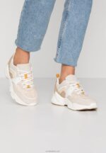 Anna Field kvinner joggesko beige P266L1164