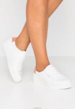 Anna Field kvinner joggesko rose/hvit P266L1190