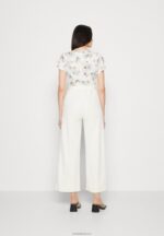 Anna Field kvinner jumpsuit beige/hvit P266L880 - Bilde 3