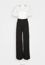 Anna Field kvinner jumpsuit hvit/svart P266L865 - Bilde 5