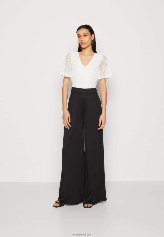 anna_field_kvinner_jumpsuit_hvit_svart_p266l865.jpg Anna Field kvinner jumpsuit hvit/svart P266L865 - Bilde 1