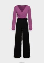 Anna Field kvinner jumpsuit lilla/svart P266L887