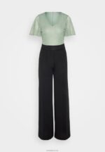 Anna Field kvinner jumpsuit lysegrønn/svart P266L871 - Bilde 5