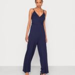 Anna Field kvinner jumpsuit mørkeblå P266L886