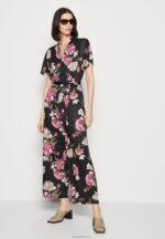 Anna Field kvinner jumpsuit svart/flerfarget P266L888 - Bilde 4