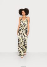 Anna Field kvinner jumpsuit svart/grønn P266L868