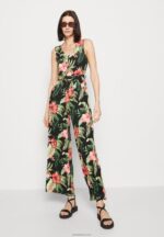 Anna Field kvinner jumpsuit svart/grønn P266L900 - Bilde 4
