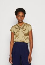 Anna Field kvinner khaki t-skjorte med trykk P266L285