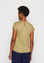 Anna Field kvinner khaki t-skjorte med trykk P266L285 - Bilde 3