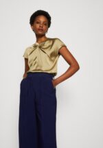 Anna Field kvinner khaki t-skjorte med trykk P266L285 - Bilde 4