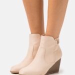 Anna Field kvinner kile ankelstøvletter beige P266L1902