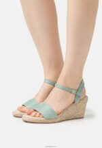 Anna Field kvinner kile sandaler mint P266L1487
