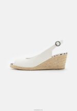 Anna Field kvinner kilesandaler hvite P266L1492 - Bilde 2