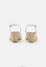 Anna Field kvinner kilesandaler hvite P266L1492 - Bilde 4
