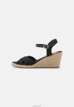 Anna Field kvinner kilesandaler svarte P266L1461 - Bilde 2