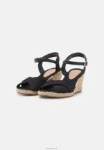 Anna Field kvinner kilesandaler svarte P266L1461 - Bilde 3