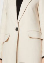 Anna Field kvinner klassisk frakk beige P266L911 - Bilde 6
