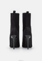 Anna Field kvinner klassiske ankelstøvletter svart P266L1944 - Bilde 4
