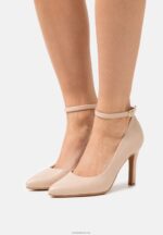 Anna Field kvinner klassiske hæler beige P266L1644