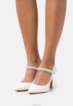 Anna Field kvinner klassiske hæler off-white P266L1652