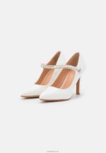 Anna Field kvinner klassiske hæler off-white P266L1652 - Bilde 3
