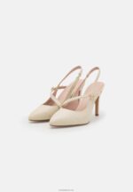 Anna Field kvinner klassiske skinnhæler off white P266L1694 - Bilde 3