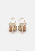 Anna Field kvinner klassiske skinnhæler off white P266L1694 - Bilde 4