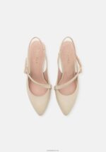 Anna Field kvinner klassiske skinnhæler off white P266L1694 - Bilde 6
