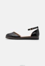 Anna Field kvinner komfort ankelstropp ballettpumps svart P266L2163 - Bilde 2
