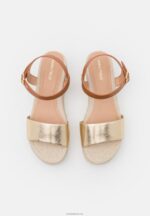 Anna Field kvinner komfort espadriller gull P266L1456 - Bilde 6