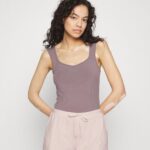 Anna Field kvinner kort 2-paks pyjamasbukse rosa P266L1061