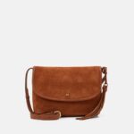 Anna Field kvinner lær over body bag cognac P266L2528