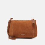 Anna Field kvinner lær over body bag cognac P266L2532