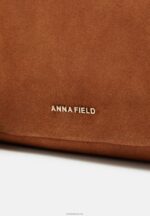 Anna Field kvinner lær over body bag cognac P266L2532 - Bilde 4