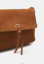 Anna Field kvinner lær over body bag cognac P266L2554 - Bilde 4
