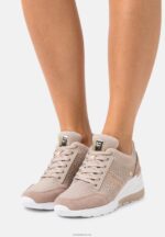 Anna Field kvinner lærmix joggesko beige P266L1215