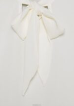 Anna Field kvinner langermet topp off-white P266L521 - Bilde 3